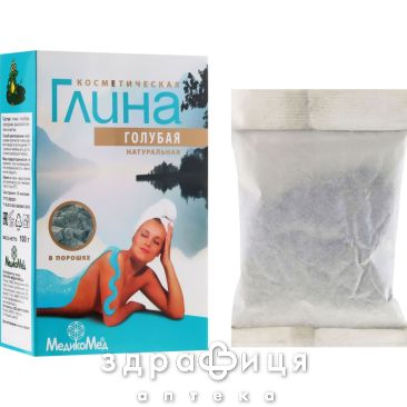 Глина косметич голубая 100г