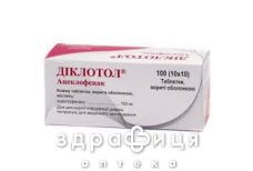Диклотол таблетки п/о 100мг №100
