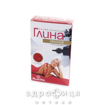 Глина косметич красная 100г