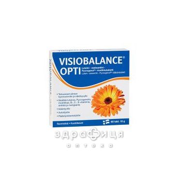 Визиобаланс опти таб №60 витамины для глаз (зрения)