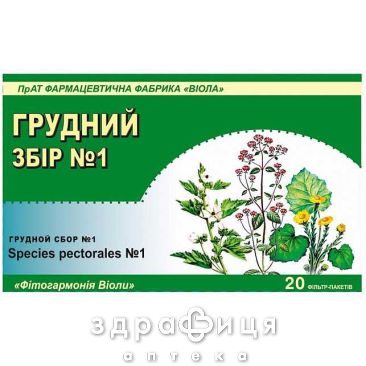Грудний збiр №1 1,5г ф/п №20