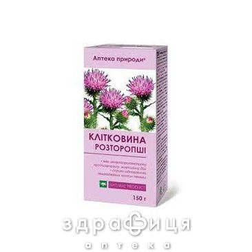 Аптека природи №26 клiтковина розторопшi 150г сорбенти