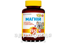 Zest кідз магній паст жув №60