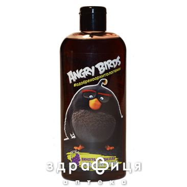Angry birds (Энгри Бердс) гель д/душа природная защита (виноград изабелла) 250мл