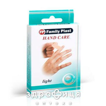 Пластир family plast набiр hand care №15