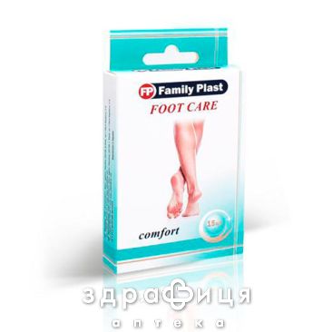 Пластир family plast набiр foot care №15