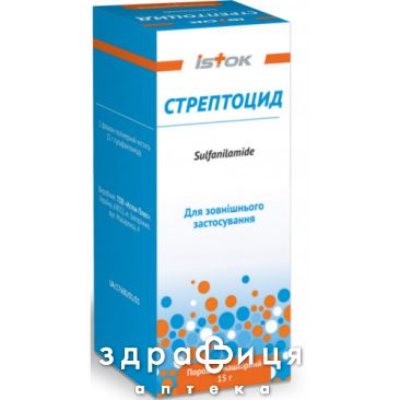 СТРЕПТОЦИД ПОР 15Г антибиотики