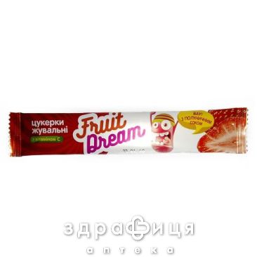 Fruit dream конфеты жев с клубн соком+витс 15г