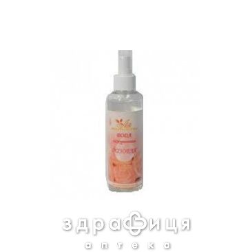 Вода аромат натурал розовая 100мл крем для сухой кожи