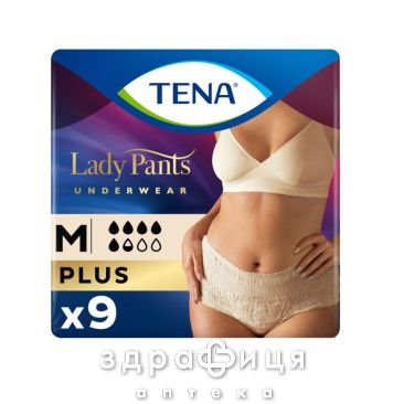 Трусы Tena Lady pants уролог жен крем M №9
