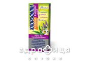 Хлорофiлiн спрей 20мл+ромашки/шавлiї екстр 20мл ліки від горла