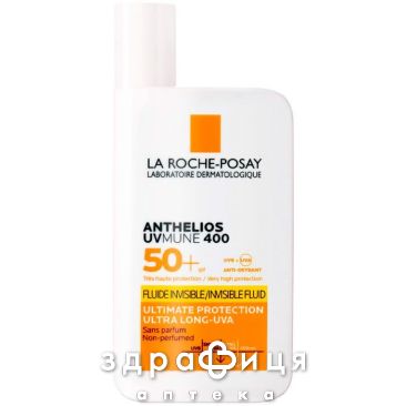 La roche posay антеліос uva400 флюід легк сонцезах д/чутл/шкіри обл 50мл
