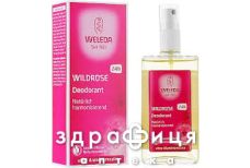 Weleda (Веледа) дезодорант д/тела роза 100мл