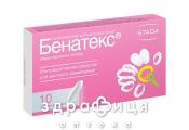 Бенатекс супп вагинал 18,9мг №10 противозачаточные препараты