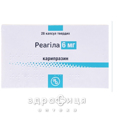 РЕАГІЛА КАПС 6МГ №28 для нервової системи