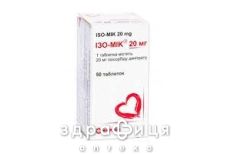 Изо-мик таб 20мг №50 Препарат при сердечной недостаточности