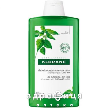 Klorane 236690 шампунь біо кропива 400мл