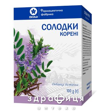 Солодки корни 100г