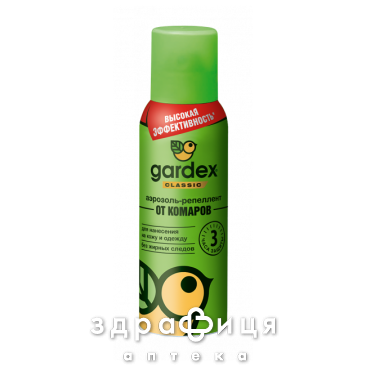 Gardex classic (Гардекс классик) аэр-репелент от комаров 100мл - 2