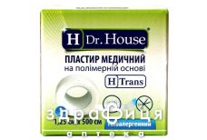 Пластырь DR HOUSE мед неткан ultra 1.25смx500см