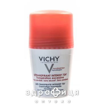 Vichy (Виши) дезодорант-интенс шарик 72 часа защиты в стресс ситуац 50мл
