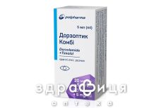Дорзоптик комбі крап очнi 20мг/5мл 5мл