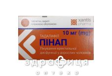 Пінап таблетки в/о 10мг №4 таблетки для потенції