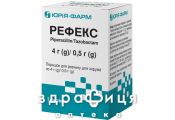 Рефекс пор д/р-ра д/инф 4г/0,5г №1 антибиотики