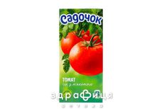 Детское питание Садочок томатный сок с мякотью 0,95л