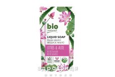 Bio naturell мыло жид лотос/алоэ дой-пак 500мл мыло