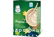 Gerber каша органік пшеніч-вівсян з ваніл смаком 240г