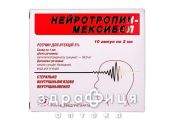Нейротропин-мексибєл розчин д/iн 5% 2мл №10 таблетки для пам'яті
