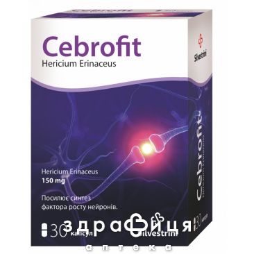 Цеброфит капс №30 таблетки для памяти