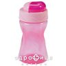 Baby nova 34120/1 чашка з трубочкою 300мл розова