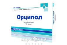 Орципол таблетки п/о №10 антибиотики