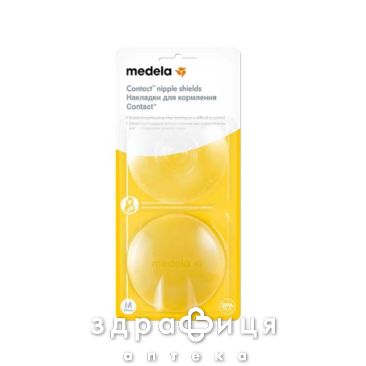MEDELA CONTACT НАКЛАДКА НА ГРУДИ СИЛIКОНОВА L №2