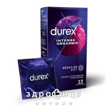 Презервативы Durex (Дюрекс) intense orgasmic №12