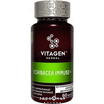 Vitagen №108 echinacea immune+капс №60