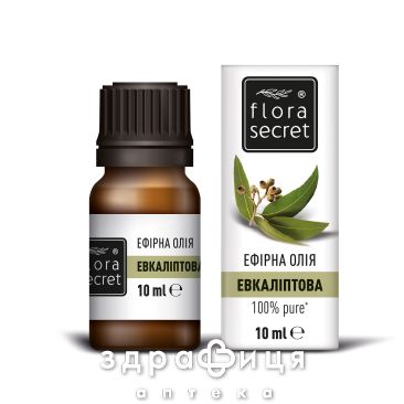 Flora secret (Флора сикрет) масло эфирное эвкалиптовое 10мл