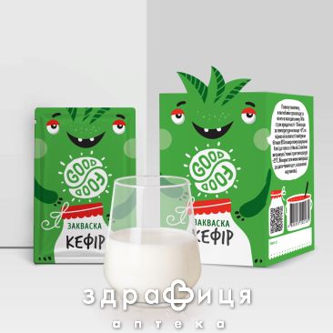 Закваска бактер Goodfood (Гудфуд) биокефир 1г №5 закваска бактериальная