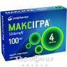 Максигра таблетки п/о 100мг №4 таблетки для потенции