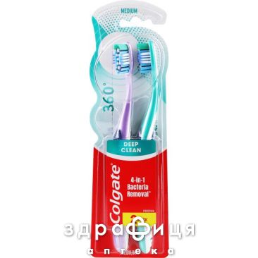 Зубная щетка Colgate (Колгейт) 360 суперчистота д/всей ротовой полости №2