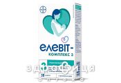 Элевит комплекс 3 капс №30 витамины для беременных