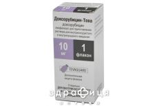 Доксорубицин-Тева лиофил д/инф 10мг №1 Противоопухолевый препарат