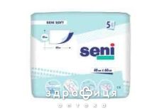 Пеленки SENI (Сени) soft 40смх60см №5