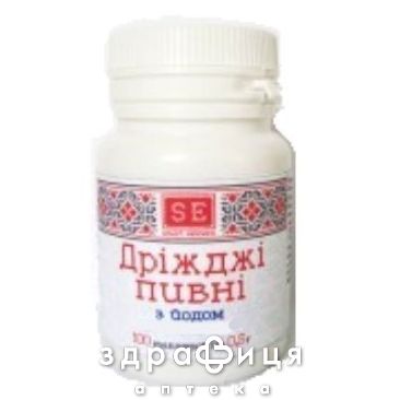 Пивные дрожжи с йодом таб 0,5г №100