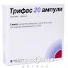 Трифас 20 розчин д/iн. 20 мг/4 мл №5 сечогінні таблетки (діуретики)