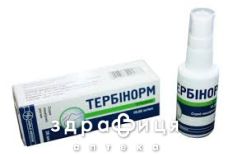 Тербiнорм спрей нашкiрний р-н 10,08мг/мл 20мл