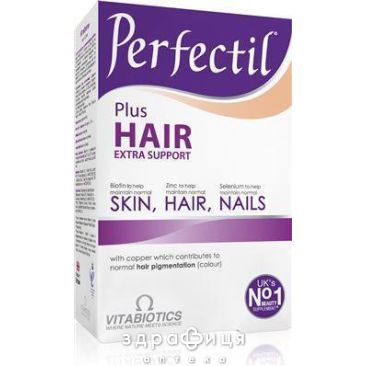 Перфектил плюс роскошные волосы таб №60 витамины для укрепления волос и ногтей