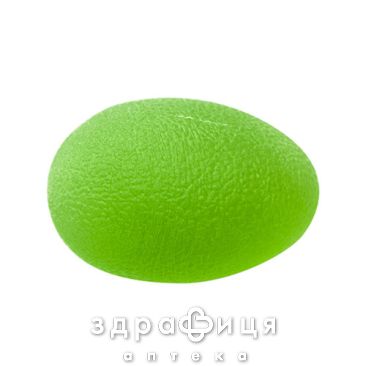 Эспандер кистевой кольцо os-013y среднее яйцо зеленое